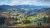 «Ходить осінь горами», 120х70 см, полотно, олія