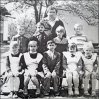 Микола Васильович Радиш з учнями 2-го класу, 1979 рік